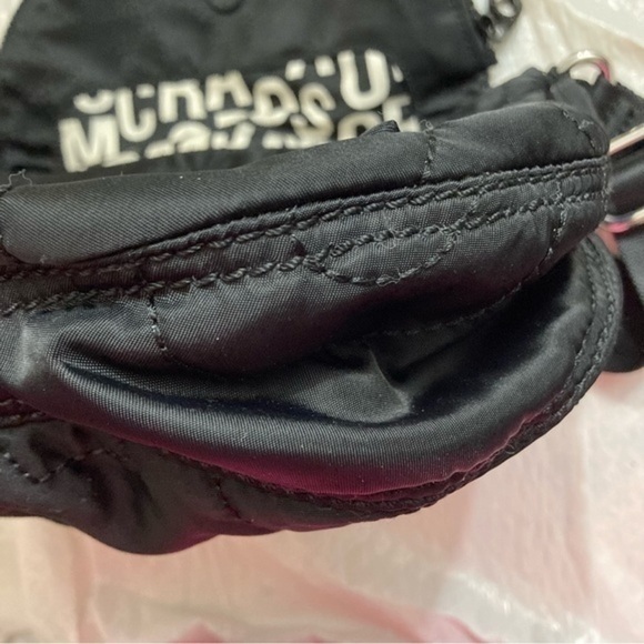 Marc by Marc Jacobs black nylon quilted messenger shoulder bag - Picture 7 of 10